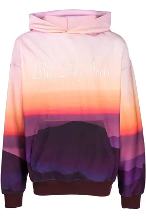 BLUE SKY INN Graphic-print cotton hoodie