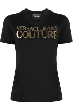 VERSACE Logo print short-sleeve T-shirt