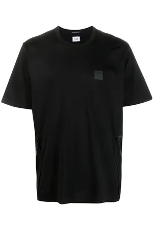 C.P. Company Logo-patch cotton T-shirt