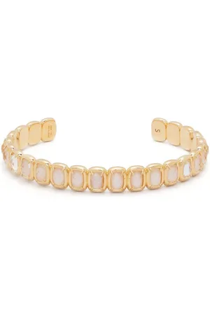 IVI Faceted-stone embellished bangle