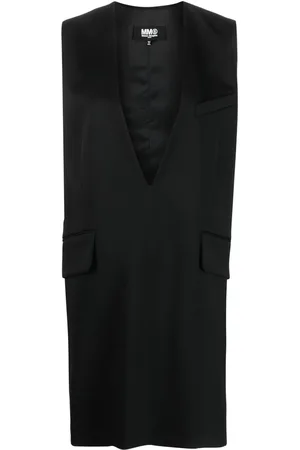 Maison Margiela V-neck sleeveless dress