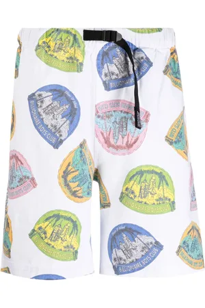 Billionaire Boys Club Graphic-print cotton shorts