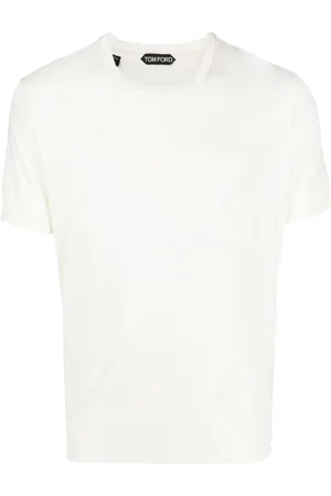 Tom Ford Short-sleeve lyocell-cotton T-shirt