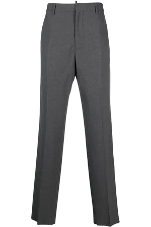 Dsquared2 Logo-plaque tailored trousers