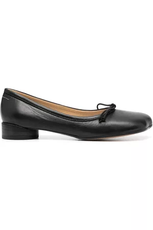 Maison Margiela Ženy Baleríny - 30mm leather ballerina shoes