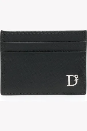 Dsquared2 Logo-plaque leather wallet