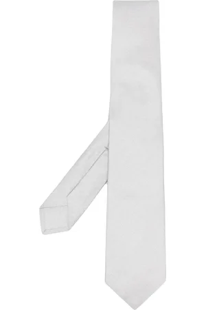 BARBA Pointed-tip silk tie