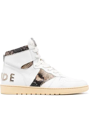 Rhude Panelled high-top sneakers
