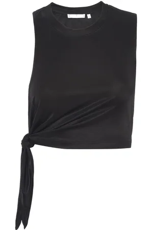 RTA Knot-detailing cropped top