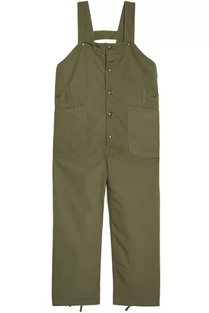 ENGINEERED GARMENTS Muži Overaly dlouhé - Square-neck straight-leg jumpsuit