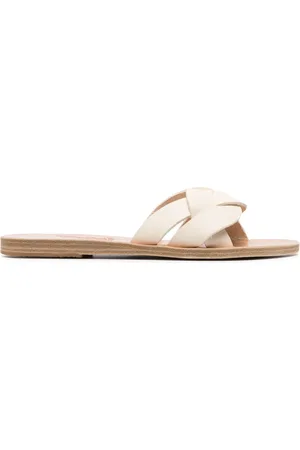 Ancient Greek Sandals Arachne leather slides
