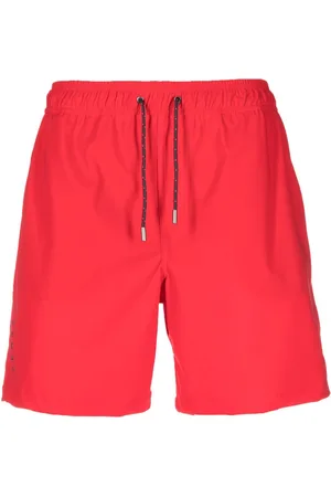 Sease Logo-print drawstring swim shorts