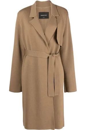 Fabiana Filippi Belted cardi-coat