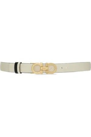 Salvatore Ferragamo Gancini-buckle reversible leather belt