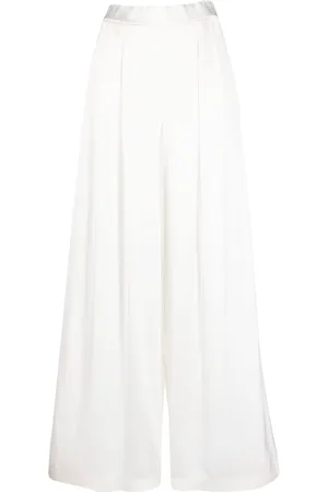 Fabiana Filippi Pleated wide-leg trousers