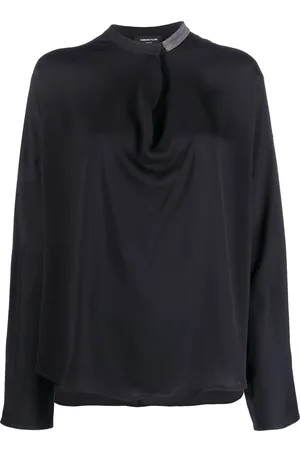 Fabiana Filippi Crystal-embellished blouse