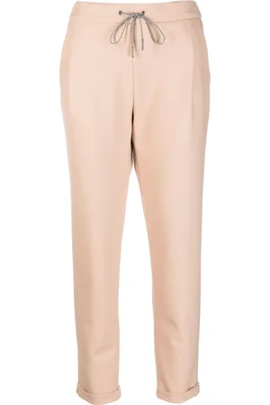 Fabiana Filippi Drawstring-waistband tapered-leg trousers
