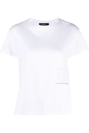 Fabiana Filippi Logo-patch T-shirt