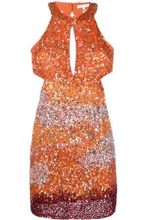 Patrizia Pepe Sequin-embellished tulle mini dress