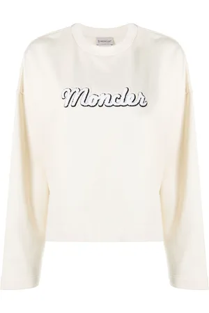 Moncler Logo-embroidered cotton sweatshirt
