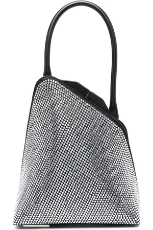 The Attico Sunset rhinestone-embellished tote bag
