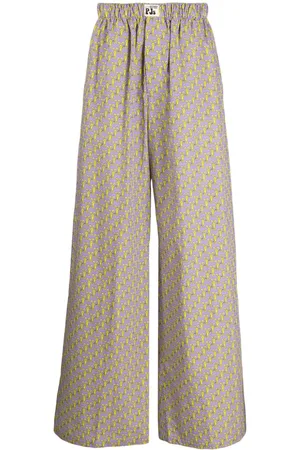 Natasha Zinko Graphic-print cotton track pants