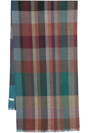 Paul Smith Signature Stripe check scarf