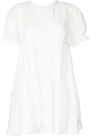 tout a coup Ruffle-detail flared dress