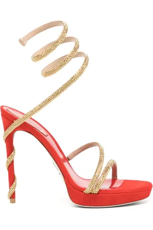 RENE CAOVILLA Margot 120mm open-toe sandals