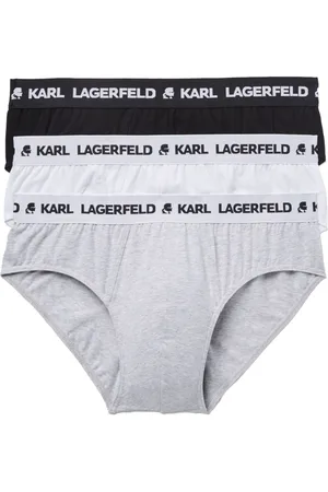 Karl Lagerfeld Logo cotton boxer briefs