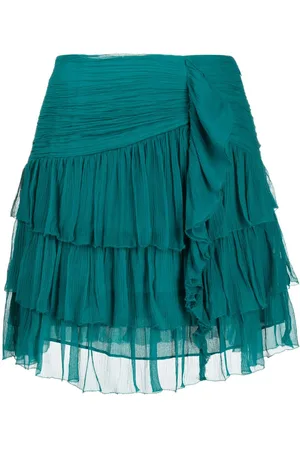 ULLA JOHNSON A-Line ruffled skirt