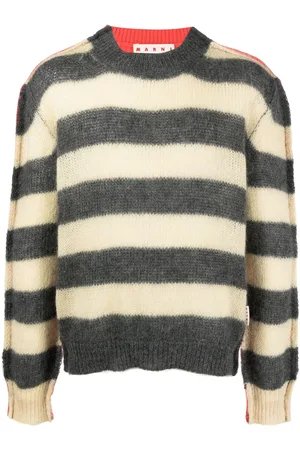 Marni Stripe-print knit jumper