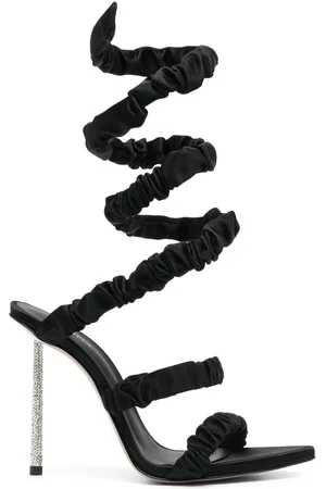 LE SILLA Fedra 120mm satin sandals