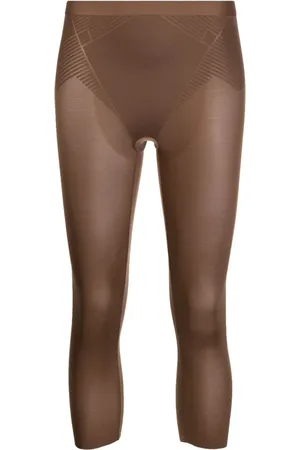 Spanx Capri mid-rise stretch leggings