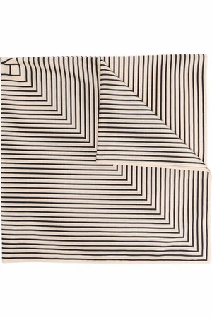 Totême Logo striped scarf