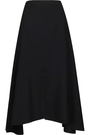 Marni Ženy Asymetrické - High-waisted high-low hem skirt