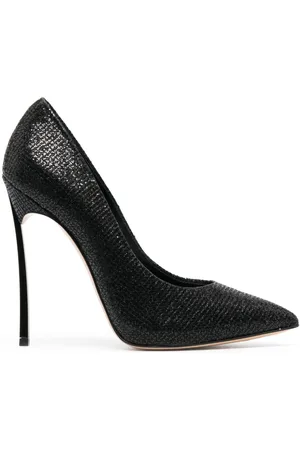 Casadei Blade 120mm sequin-embellished pumps