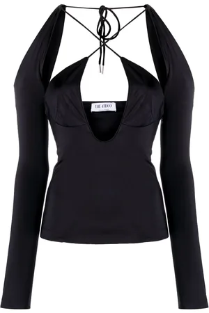 The Attico Zane cut-out top