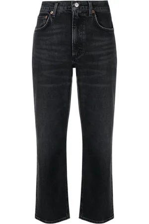 AGOLDE Kye cropped straight-leg jeans