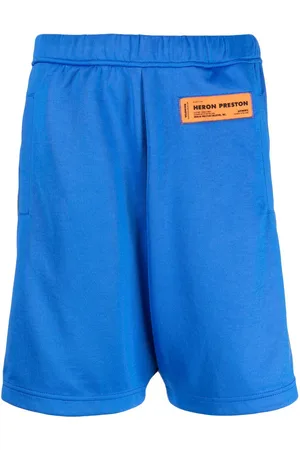 Heron Preston Logo-patch track shorts