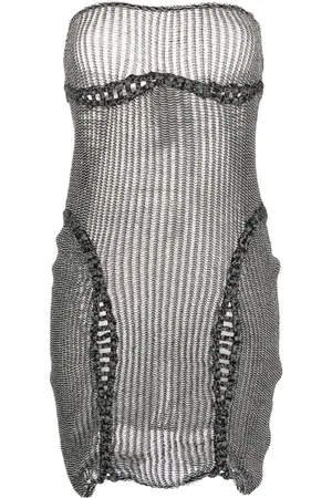Isa Boulder Crochet knit dress