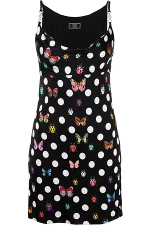 VERSACE Ženy S potiskem - X Dua Lipa Butterflies & Ladybugs Polka Dot-print minidress