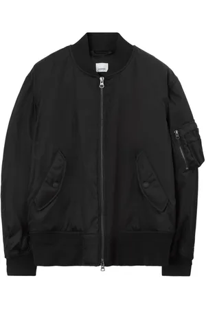 Burberry Chequered Crest bomber jacket