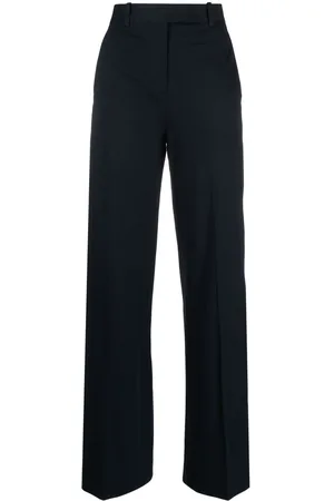 Circolo Pressed-crease wide-leg trousers