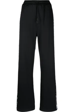 Dsquared2 Logo-tape wide-leg track pants