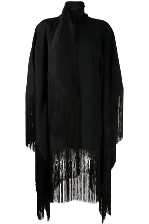 ‎Taller Marmo‎ Mrs. Ross Piccolo scarf fringed kaftan dress