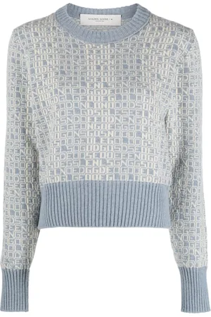 Golden Goose Intarsia-knit logo jumper