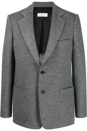 Lanvin Single-breasted virgin-wool suit jacket