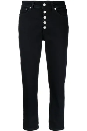 Dondup High-waisted cropped jeans