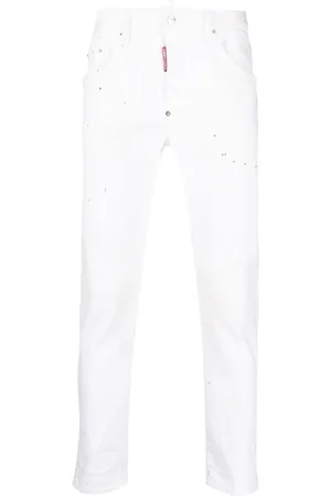 Dsquared2 Skater paint-splatter skinny jeans